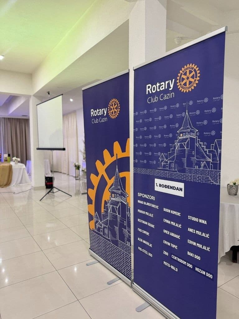 Svečana proslava povodom prve godišnjice rada Rotary kluba Cazin - pregled slike 3