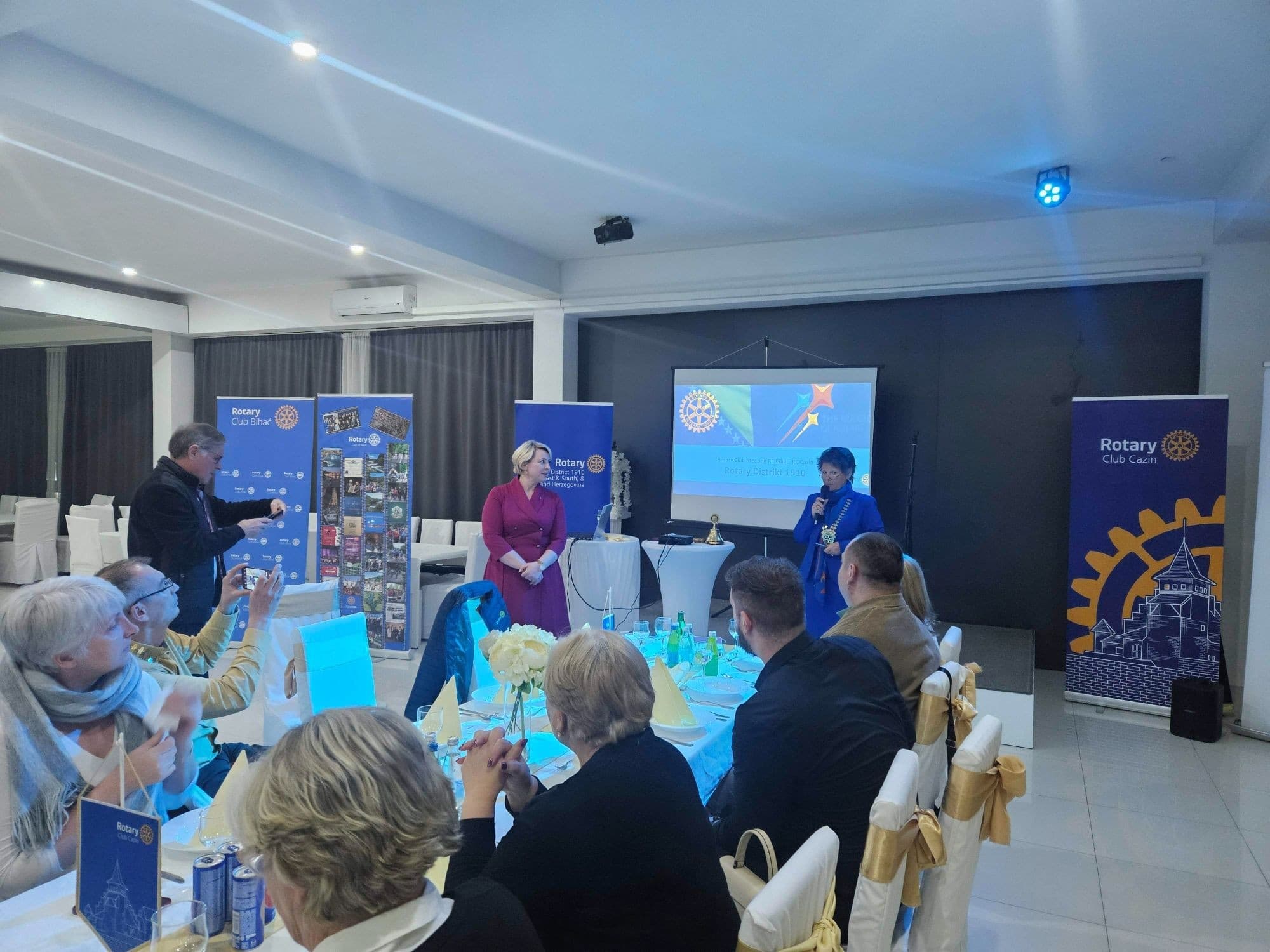 Rotary Club Cazin ugostio Guvernerku Distrikta - pregled slike 2