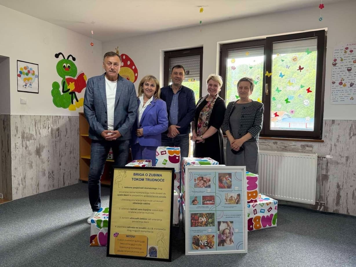 Posjeta dječijem vrtiću u Bužimu