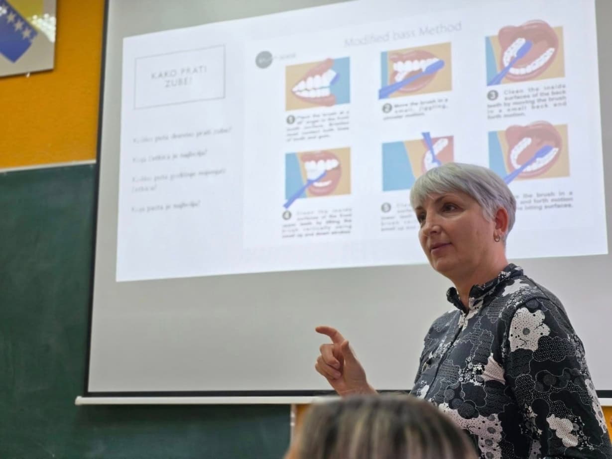 Naši Projekti: Predavanja - podizanje svijesti o oralnoj higijeni